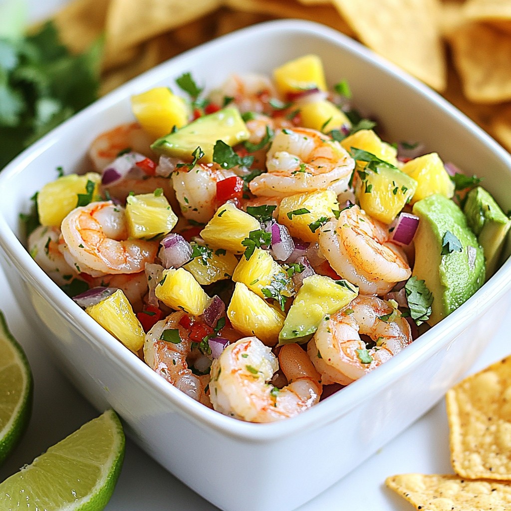 Tropical Shrimp Ceviche Fresh and Flavorful Delight