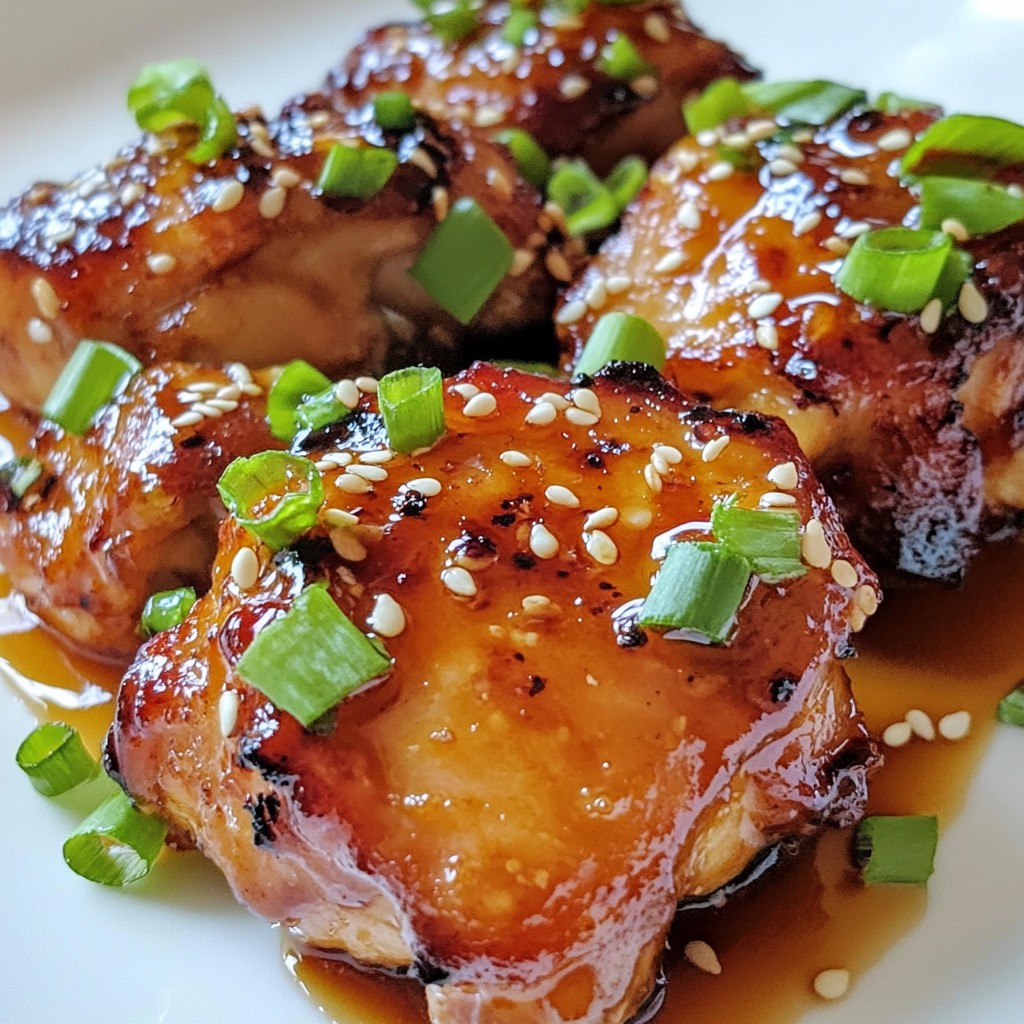 Cheap Honey Sriracha Chicken Thighs Flavorsome Recipe