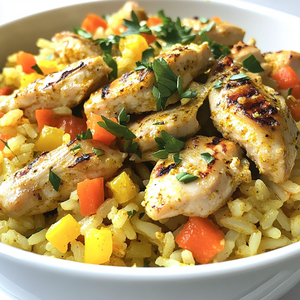 Economical One-Pot Chicken and Rice Simple Recipe