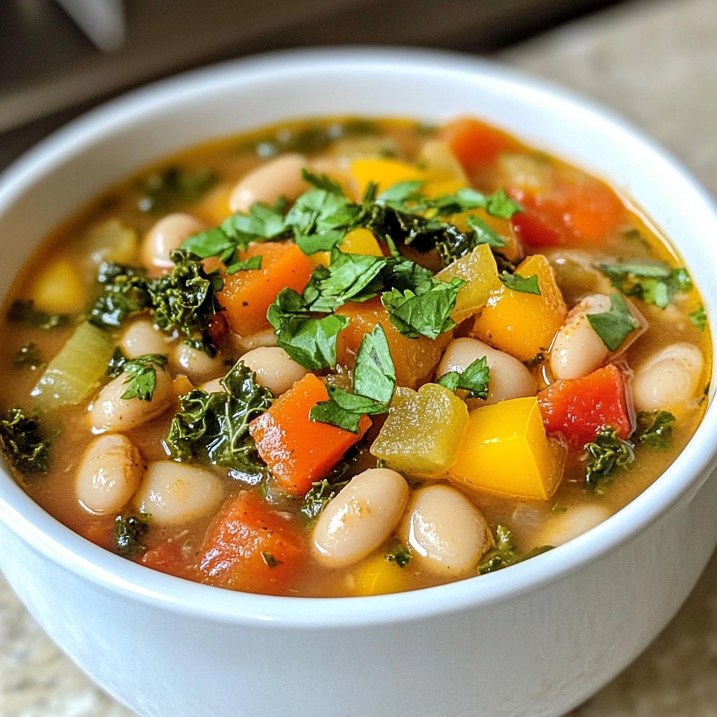 Affordable Meal Prep White Bean Chili Delight