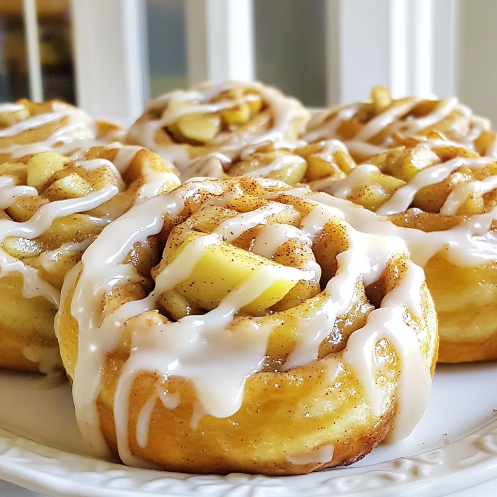 Apple Pie Cinnamon Rolls Tasty and Simple Recipe