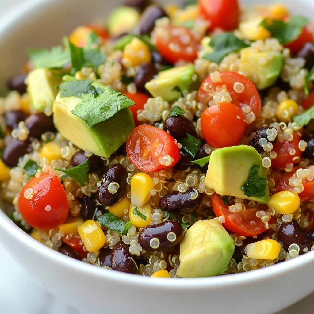 Affordable Quinoa and Black Bean Salad Delight