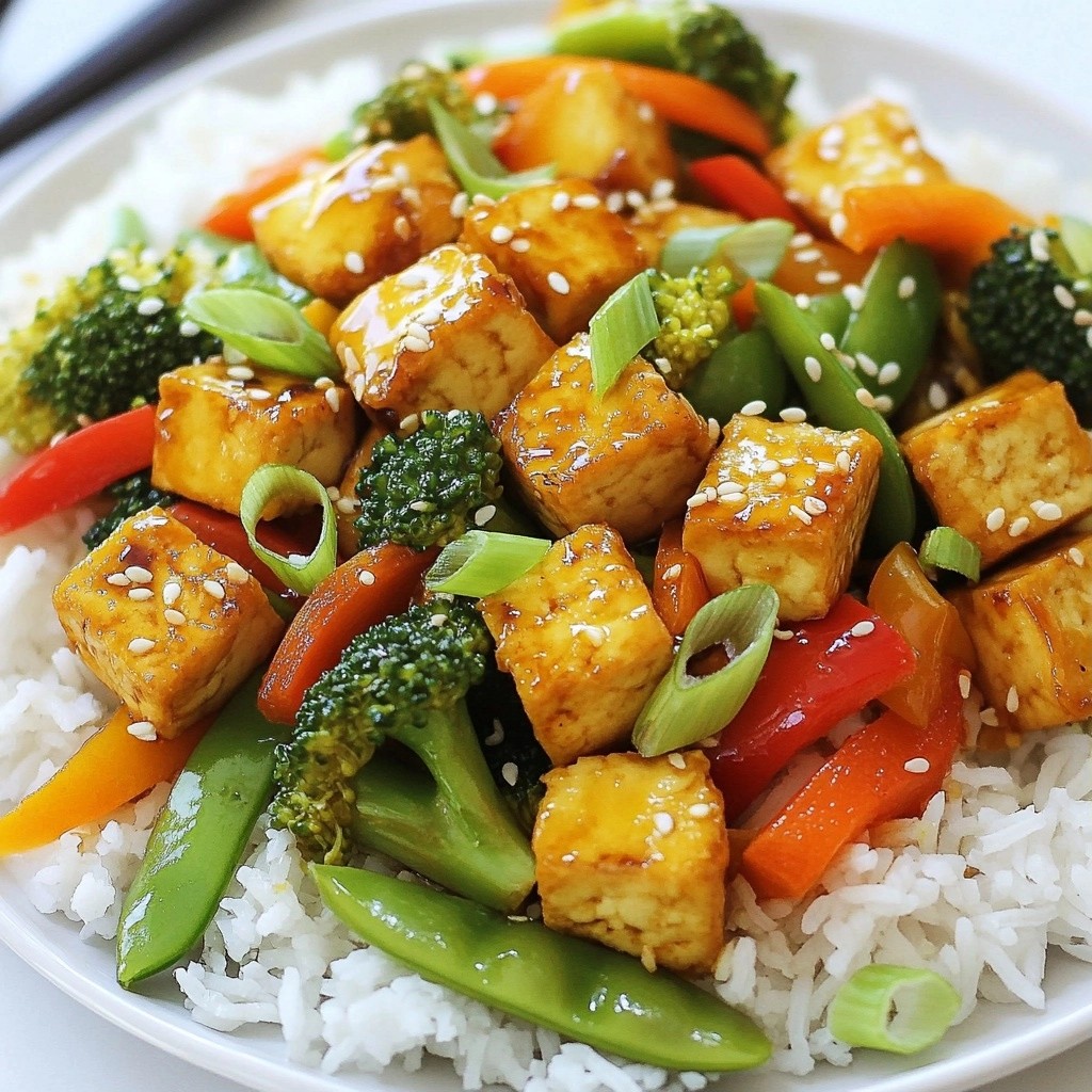 Economical Vegetable Stir-Fry with Tofu Delight
