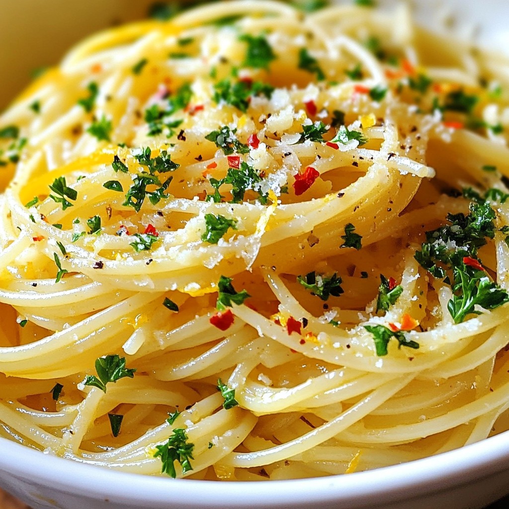 Frugal Spaghetti Aglio e Olio Simple and Tasty Meal