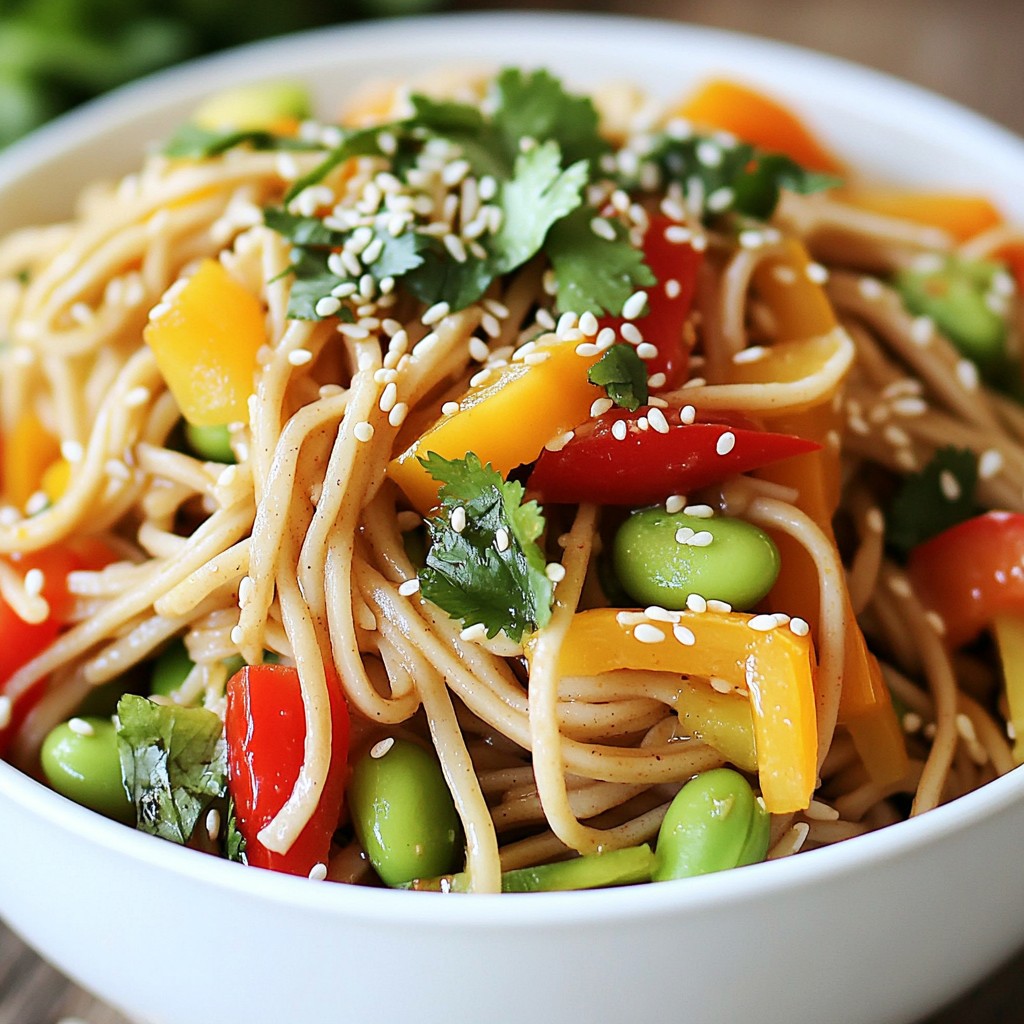 Spicy Sesame Noodle Salad Quick and Flavorful Recipe