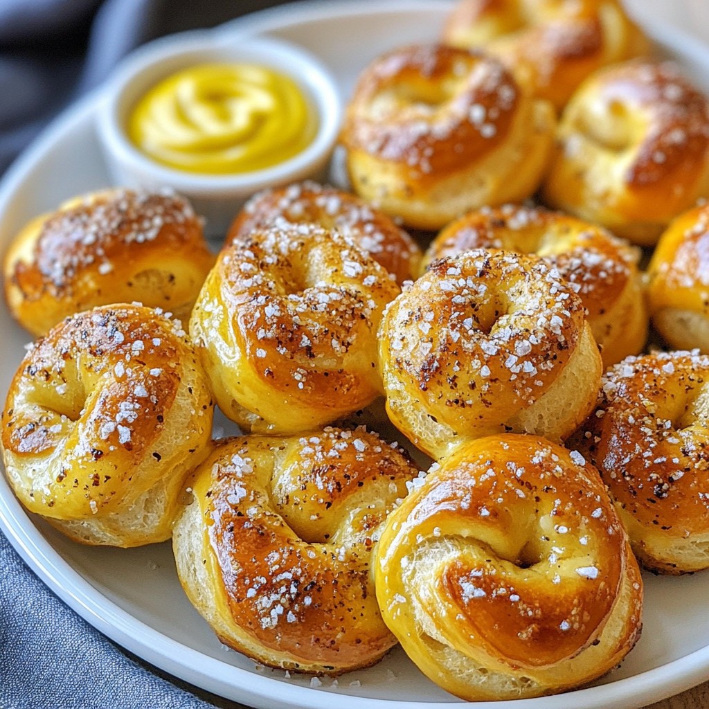 Garlic Parmesan Pretzel Bites Tasty and Easy Recipe