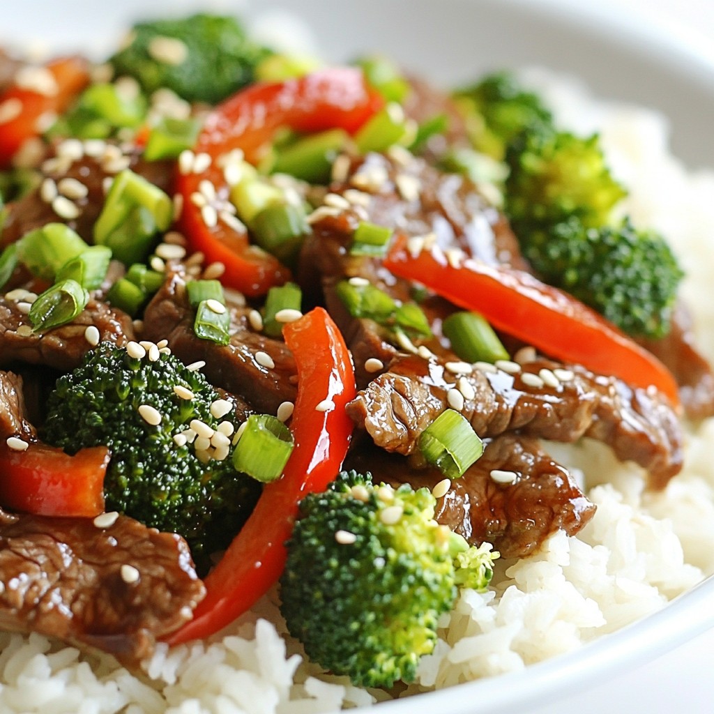 Low-Cost Beef and Broccoli Stir-Fry Flavorful Meal