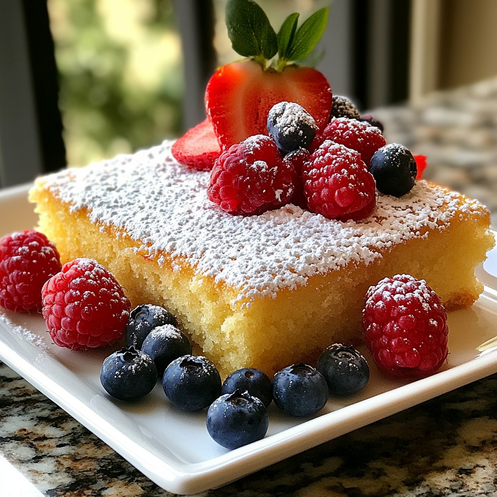 Triple Berry Sheet Cake Flavorful and Easy Dessert