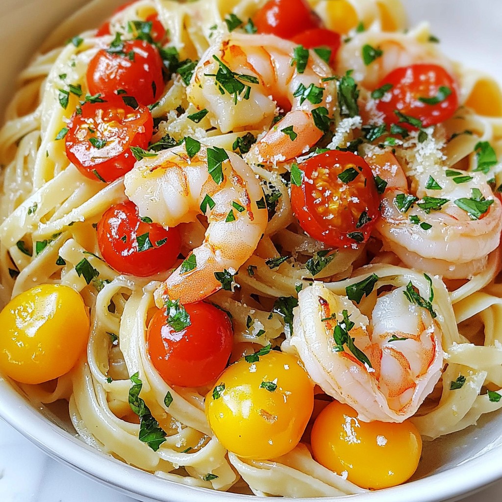 Zesty Lemon Herb Shrimp Pasta Quick and Tasty Recipe