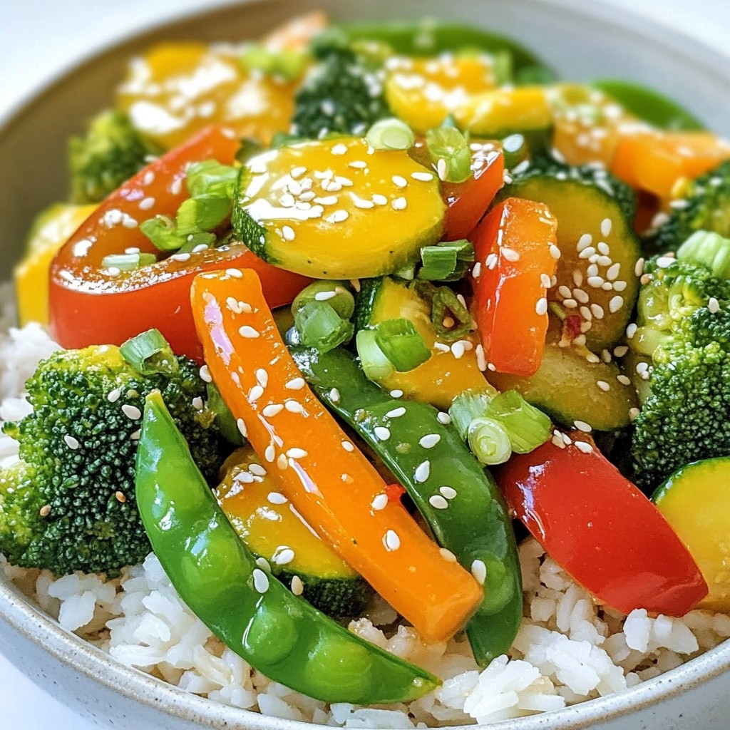 Frugal Vegetable Stir-Fry with Brown Rice Recipe