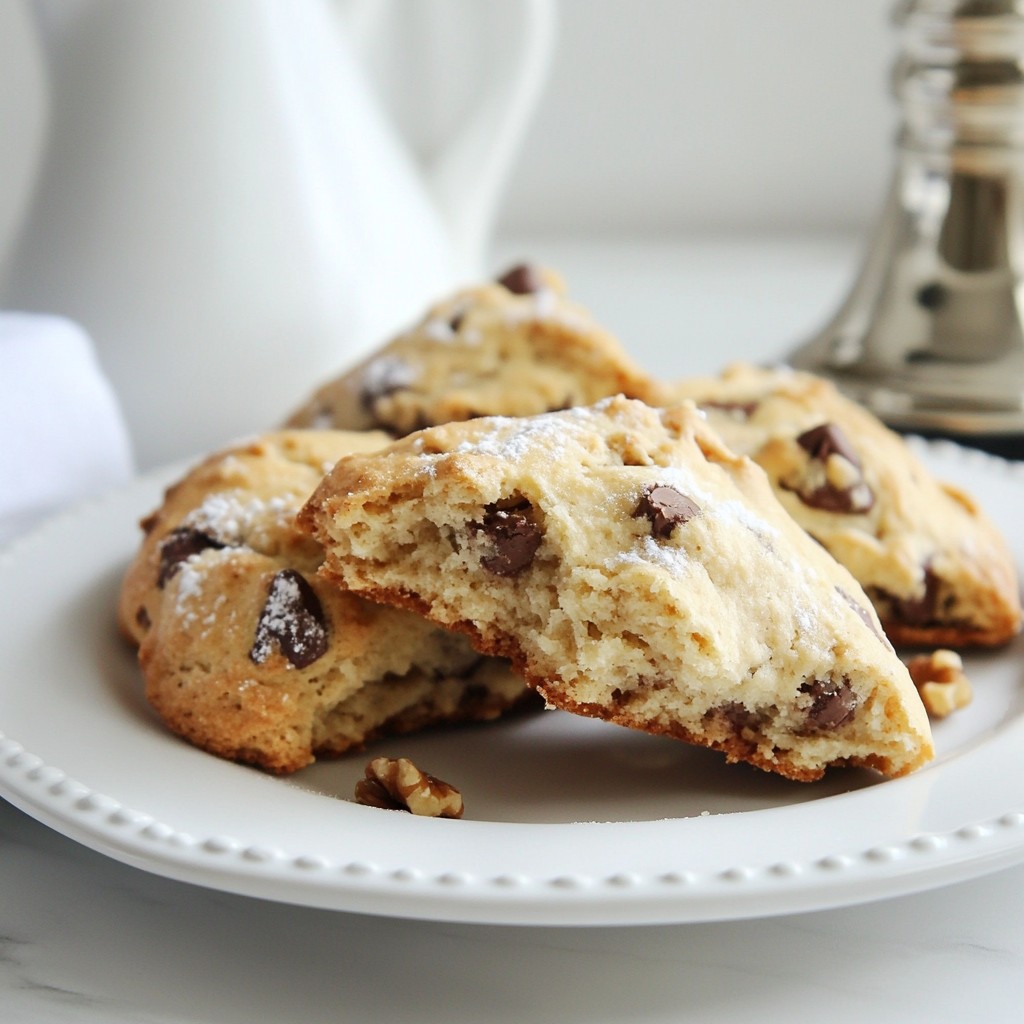 Chocolate Chip Scone Cookies Easy and Delicious Treat