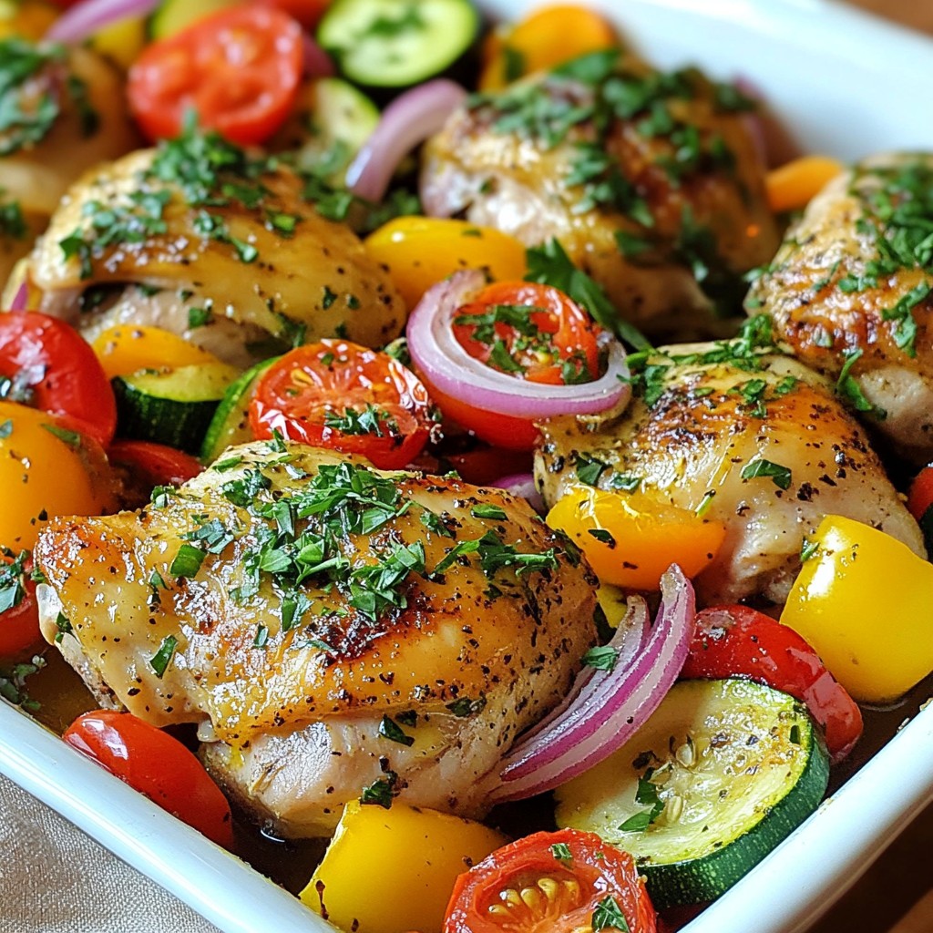 Greek Chicken Sheet Pan Dinner Flavorful and Easy Meal