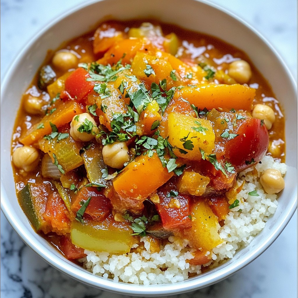 Cheap Moroccan Vegetable Tagine Flavorful and Easy Recipe