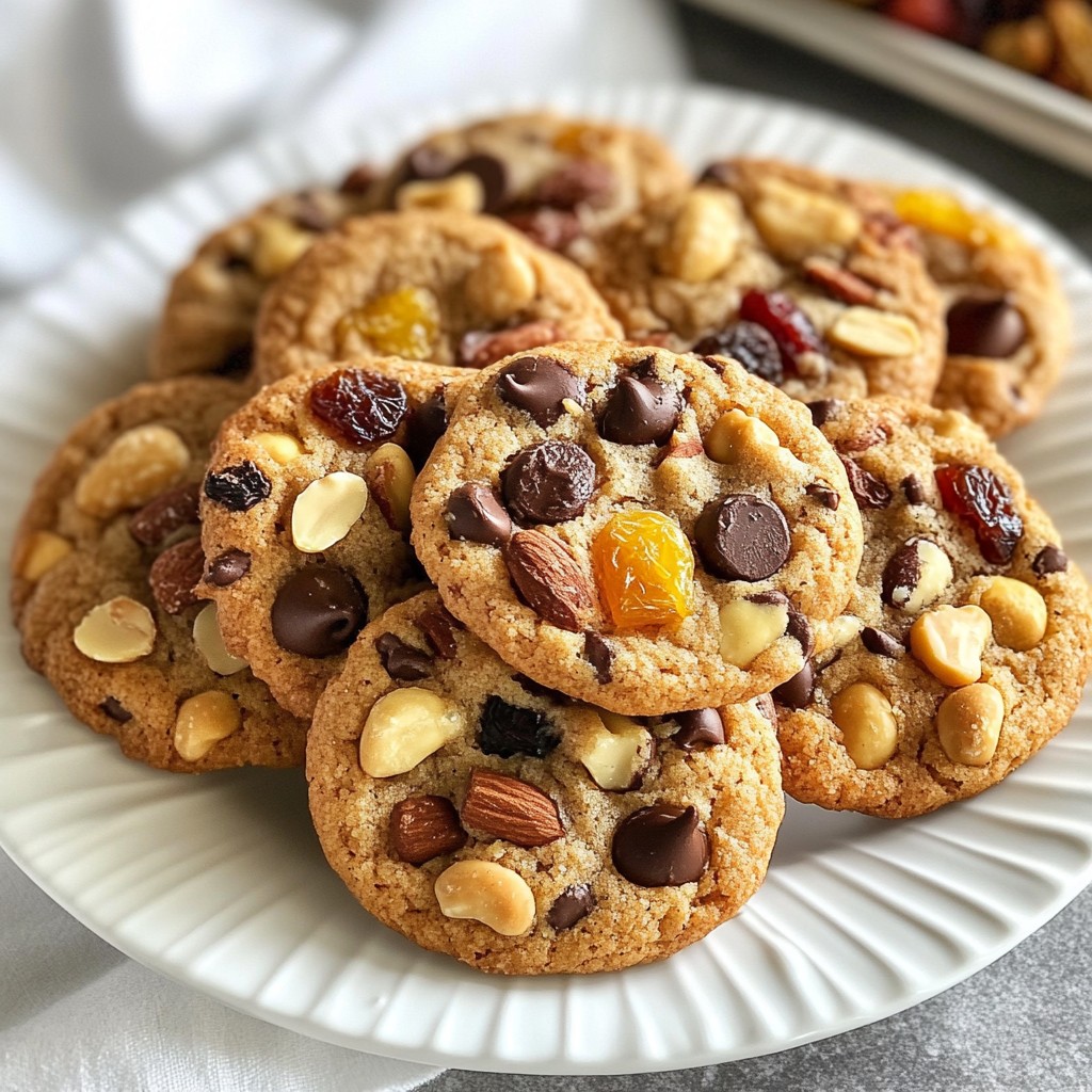 Peanut Butter Trail Mix Cookies Easy and Delicious Treat