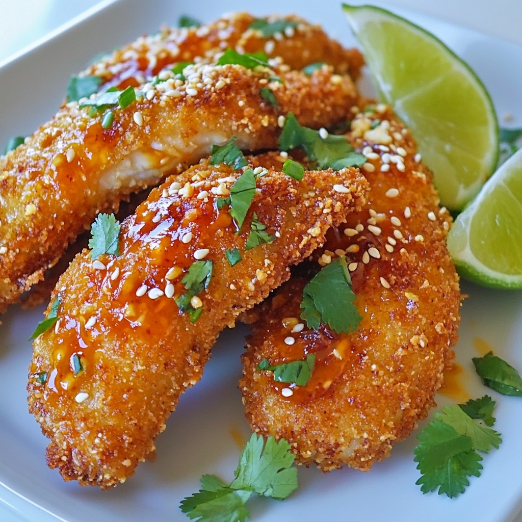 Thai Sweet Chili Chicken Tenders Flavorful and Easy Recipe