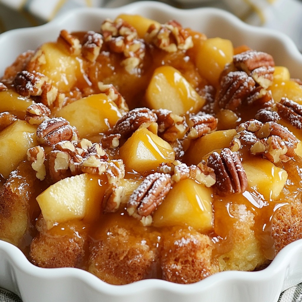 Caramel Apple Monkey Bread Delightful Fall Treat