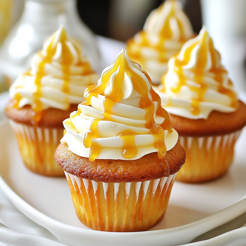 Caramel Macchiato Cupcakes Irresistible and Tasty Treat