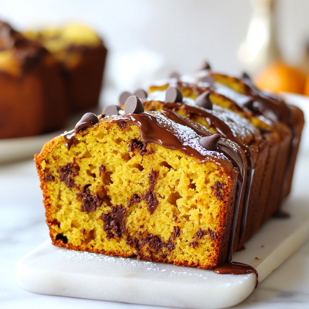 Chocolate Chip Pumpkin Bread Delightful Fall Recipe