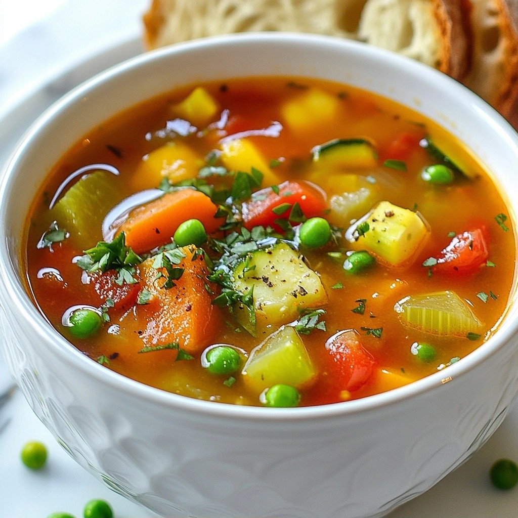 Low-Cost Spiced Vegetable Soup Easy and Flavorful Recipe