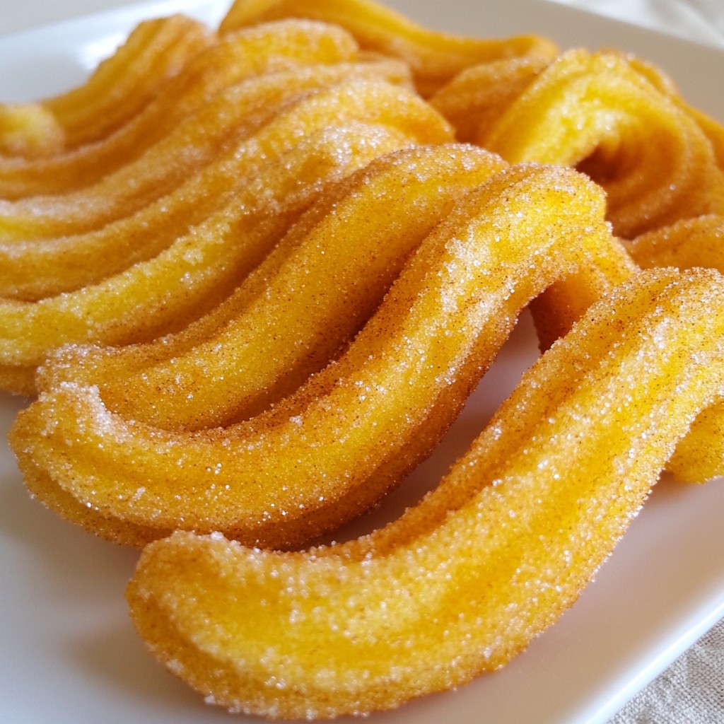 Baked Cinnamon Sugar Churros Easy and Tasty Treat