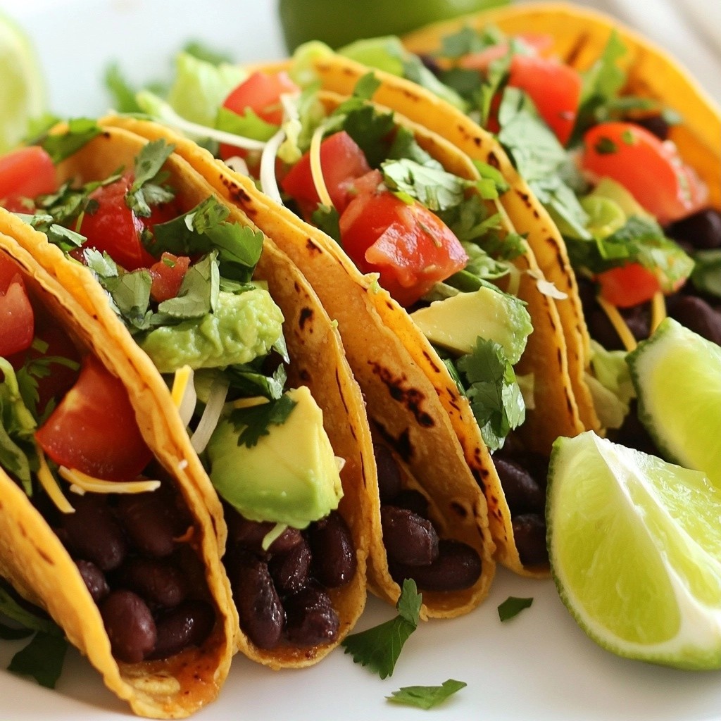 Affordable Spicy Black Bean Tacos Packed with Flavor