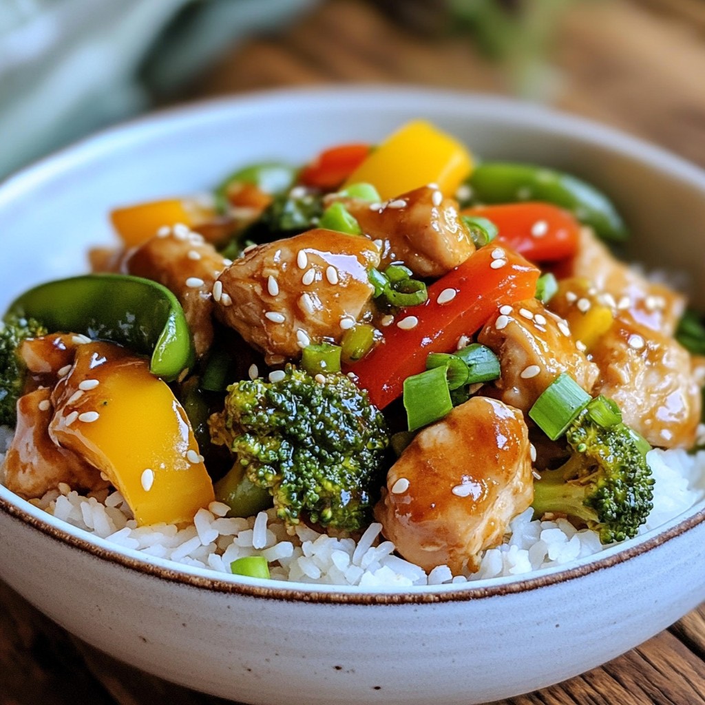 Sesame Ginger Chicken Stir Fry Flavorful Quick Meal