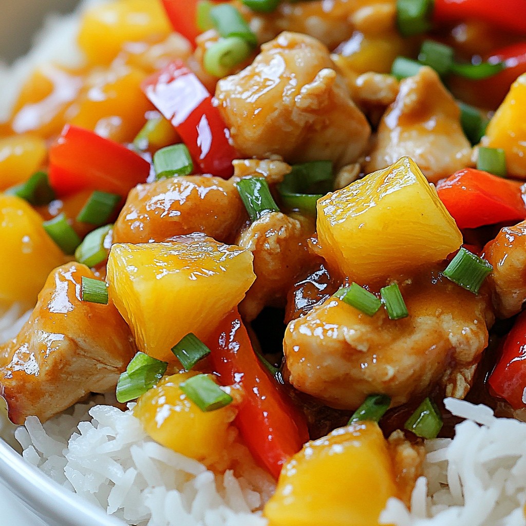 Economical Sweet and Sour Chicken Stir-Fry Recipe