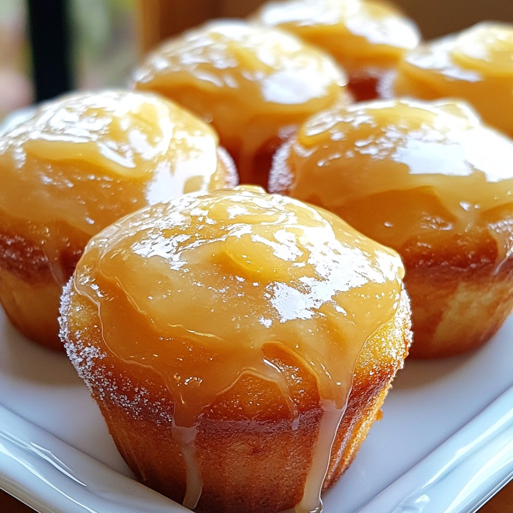 Maple Glazed Donut Muffins Irresistibly Delicious Treat
