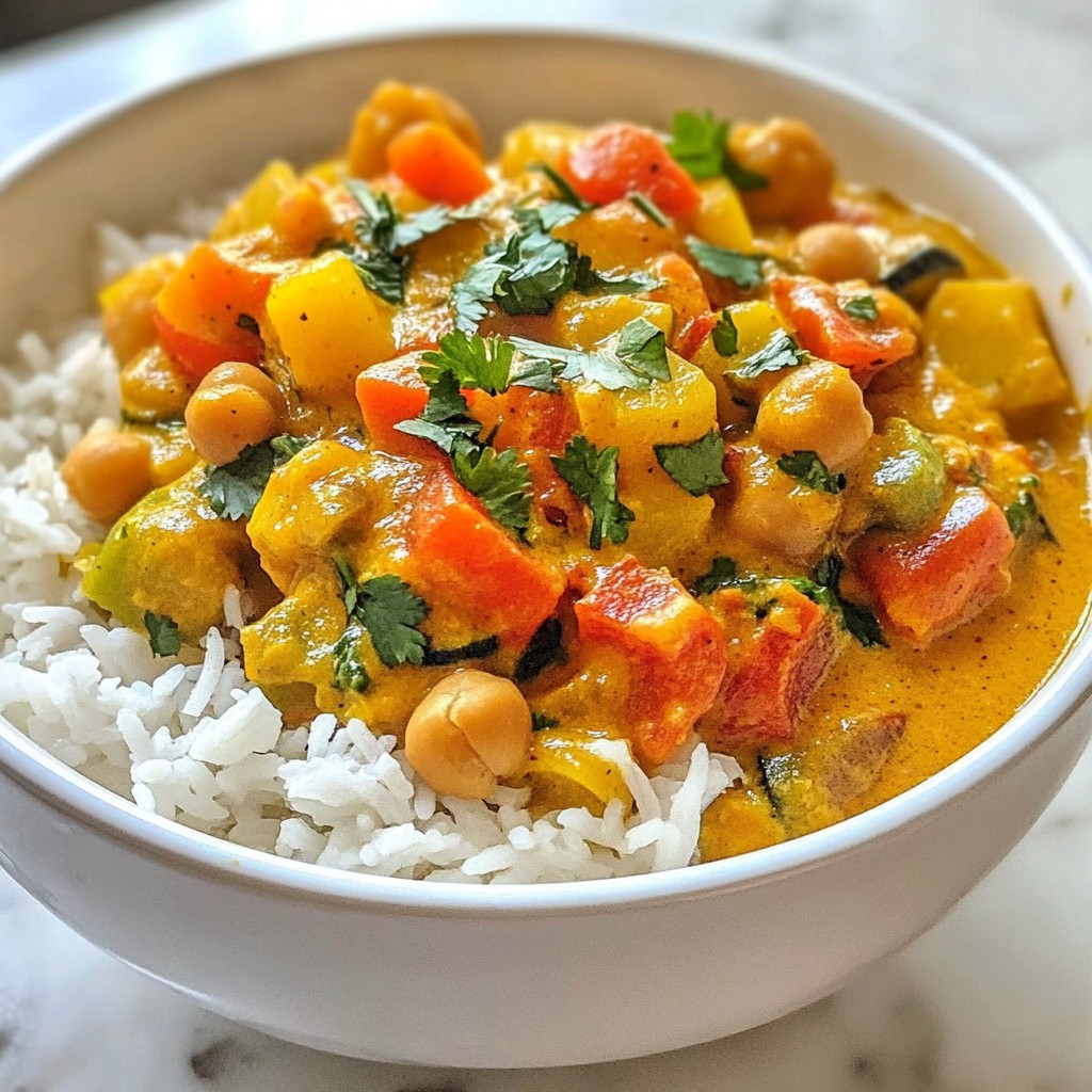 Veggie Packed Chickpea Curry Nourishing and Tasty Meal