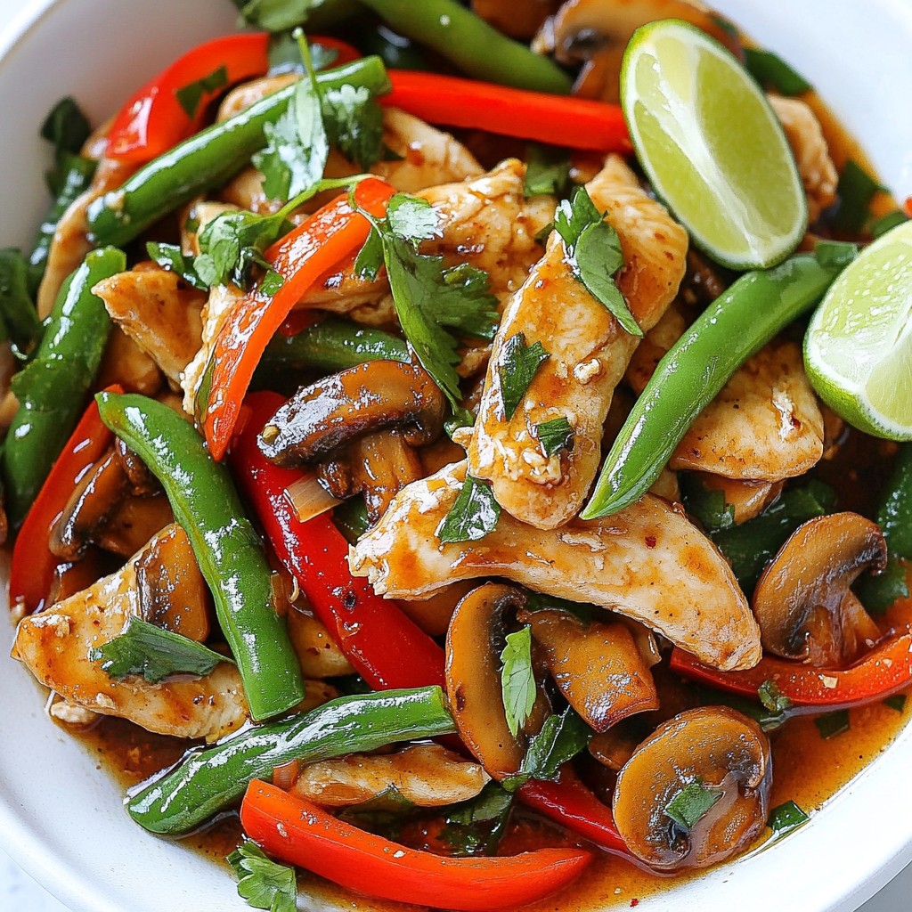 Spicy Thai Basil Stir Fry Flavorful and Simple Meal