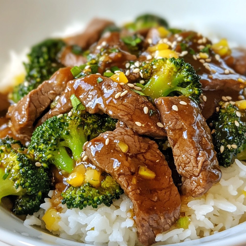 Low-Cost Beef and Broccoli Stir-Fry Tasty and Simple