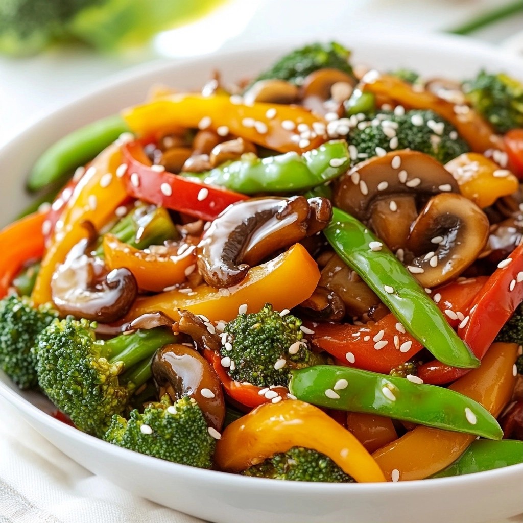 Cheap Teriyaki Vegetable Stir-Fry Quick and Easy Meal