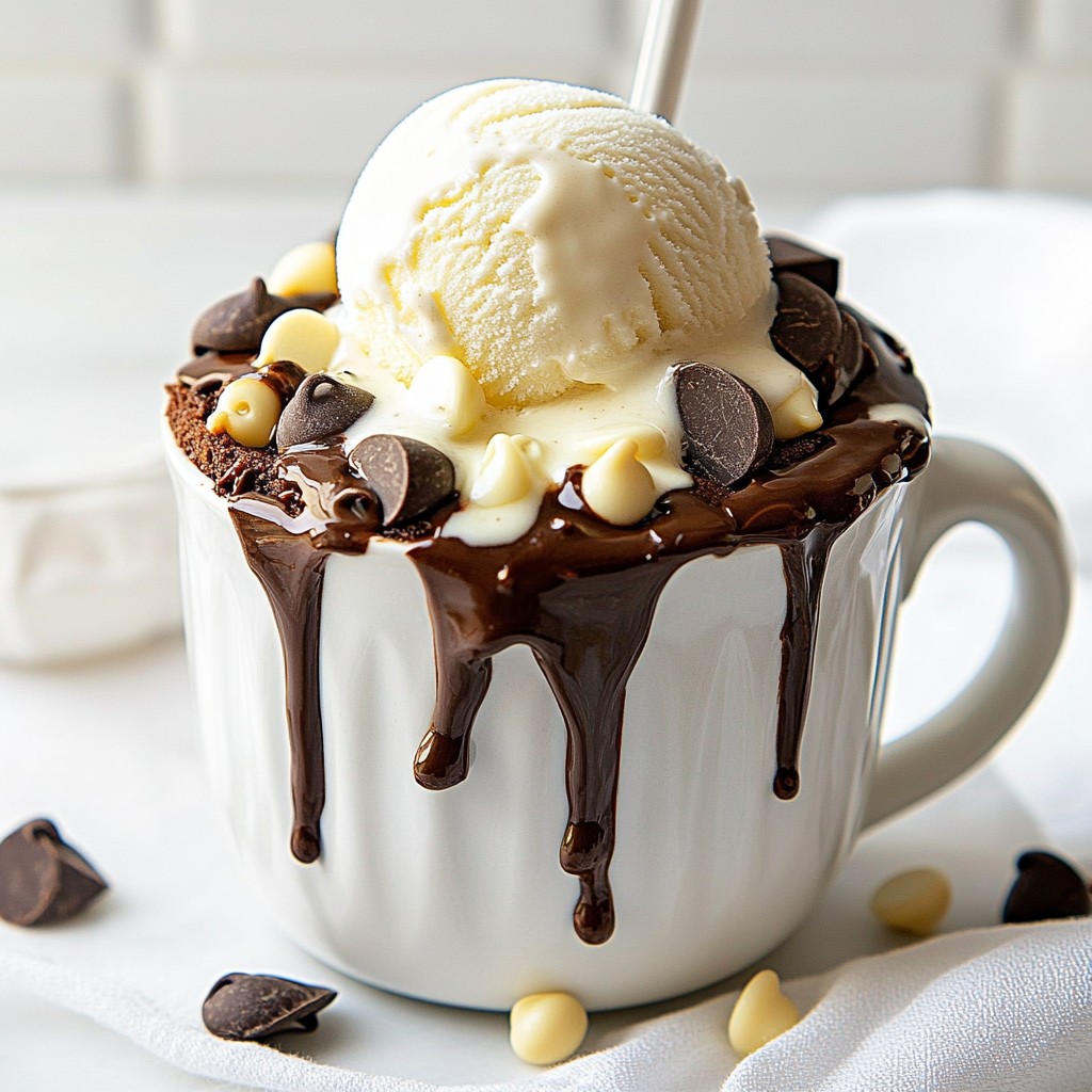 Triple Chocolate Mug Cake Indulgent and Easy Recipe