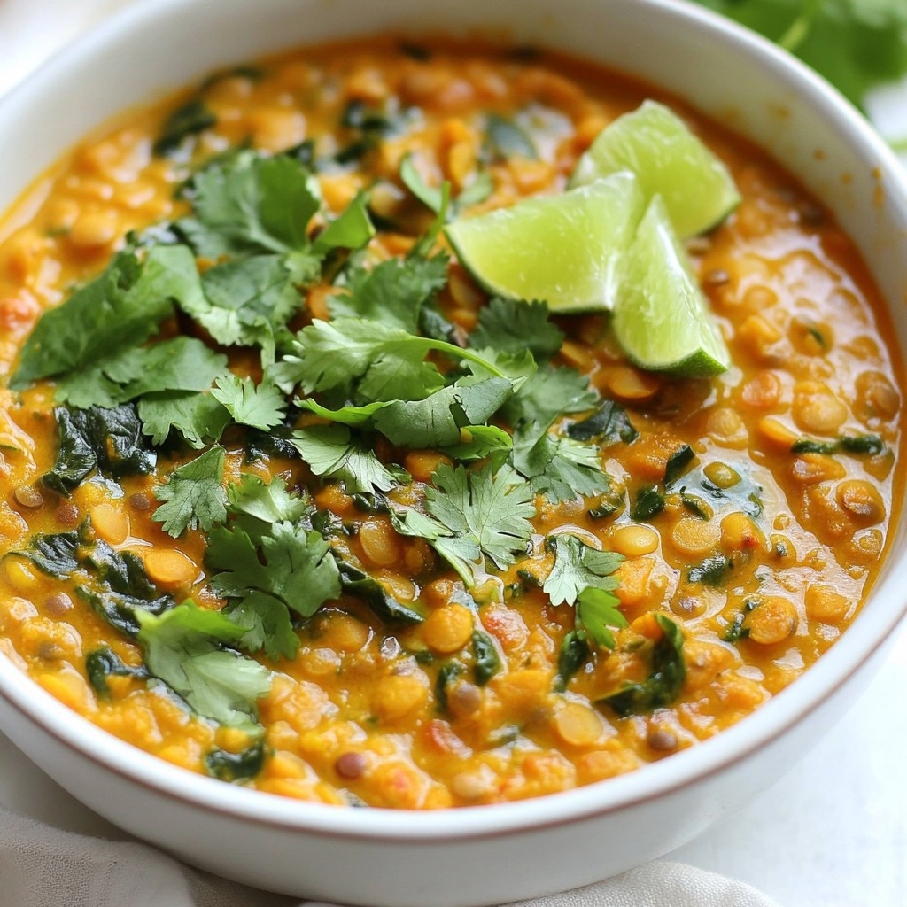 Coconut Curry Lentils Flavorful and Easy Recipe
