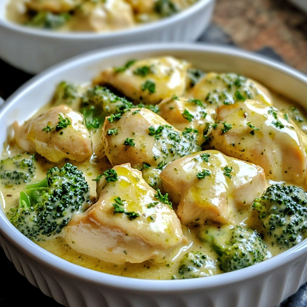 Creamy budget Chicken and Broccoli Skillet Recipe