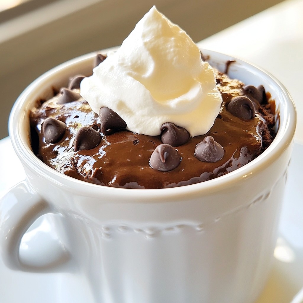 Triple Chocolate Mug Cake Easy and Delicious Treat