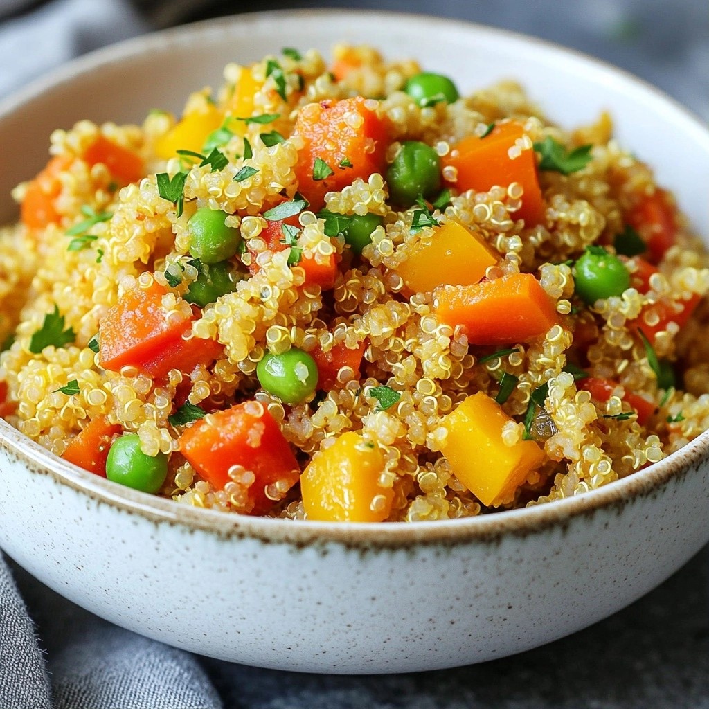 Affordable One-Pot Vegetable Quinoa Pilaf Bliss