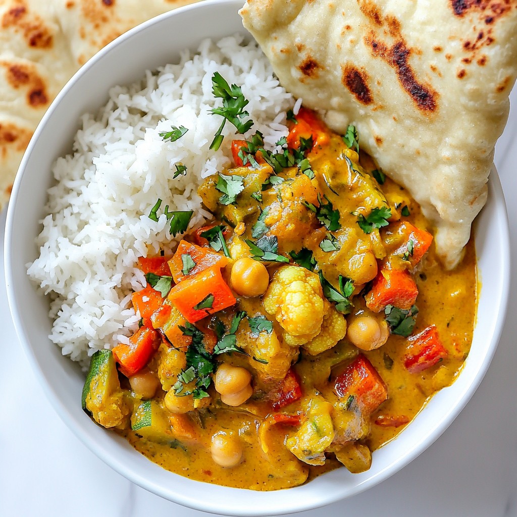 Affordable Chickpea and Vegetable Curry Delight