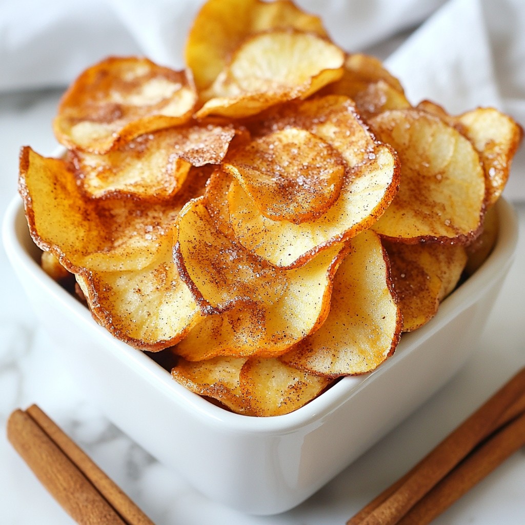 Air Fryer Cinnamon Apple Chips Crispy and Flavorful Snack