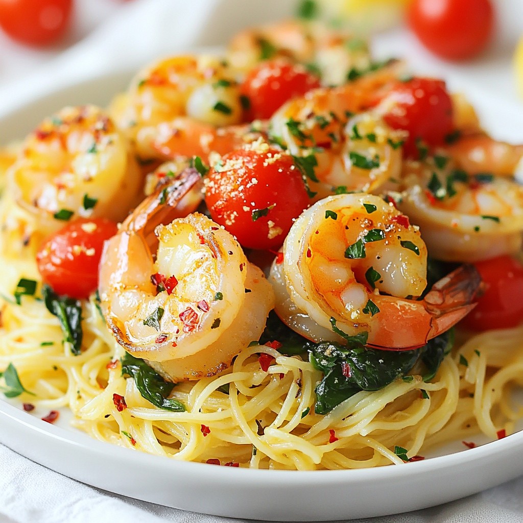 Garlic Butter Shrimp Scampi Easy Family Dinner Idea
