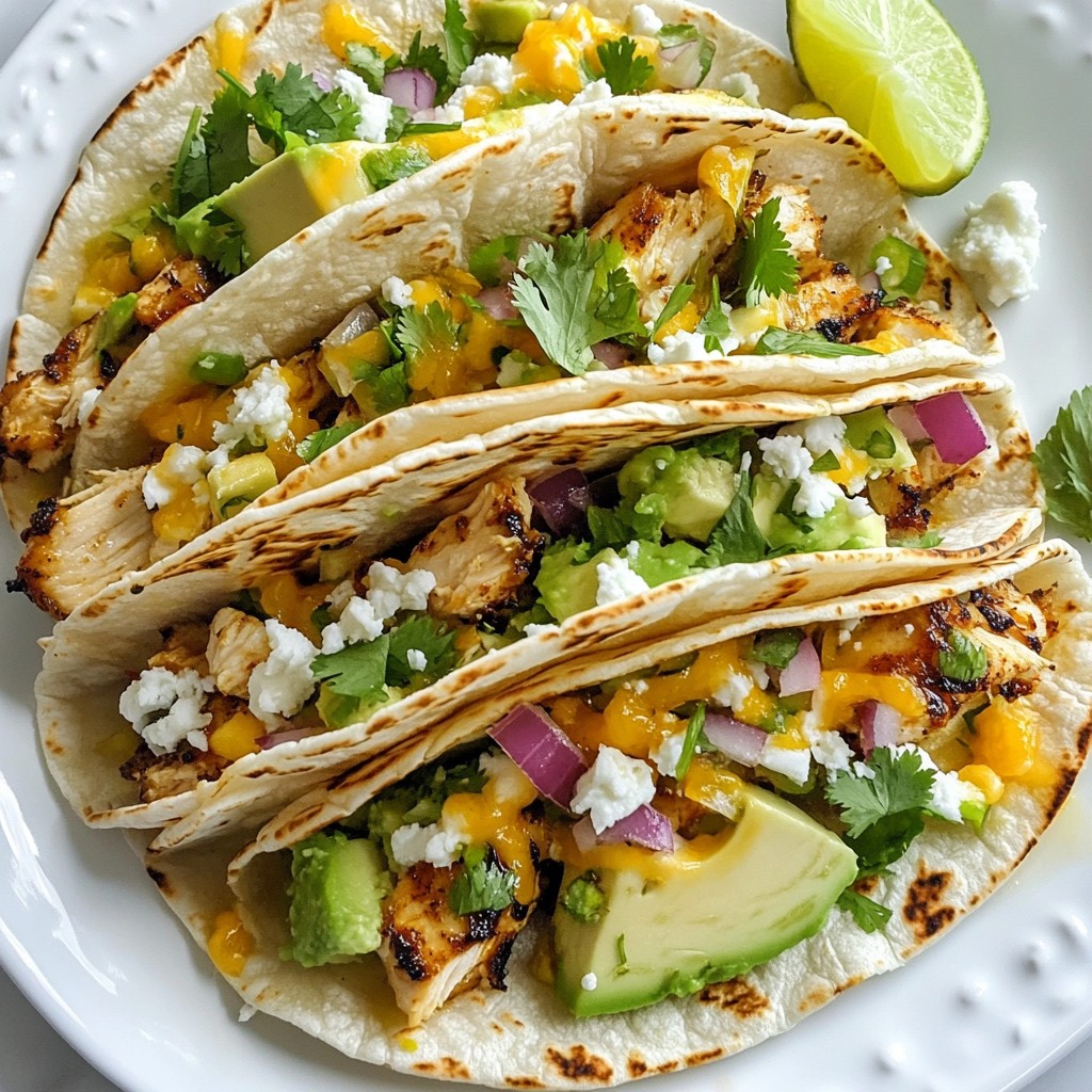 Fiesta Lime Chicken Tacos Flavorful and Easy Recipe