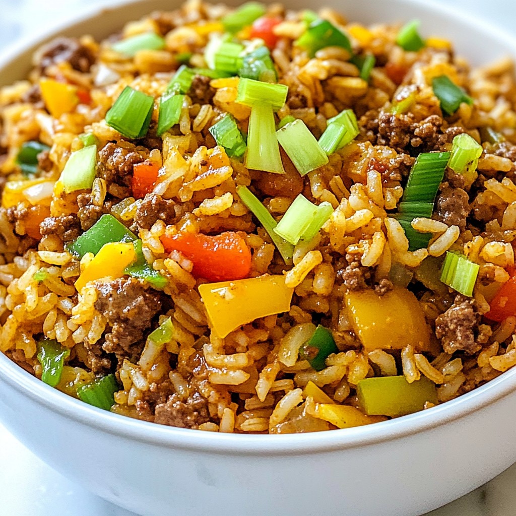 Instant Pot Cajun Dirty Rice Flavorful and Easy Dish