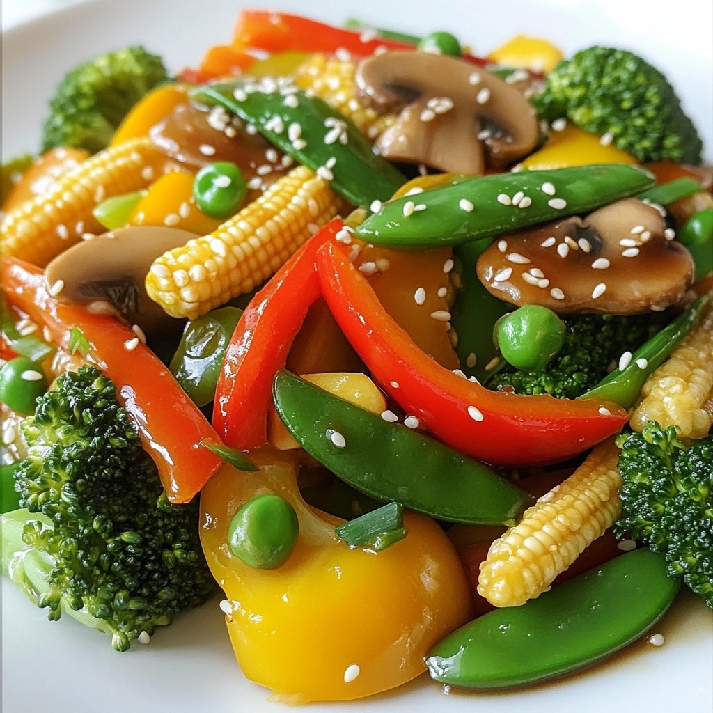 Teriyaki Veggie Stir Fry Flavorful and Easy Recipe