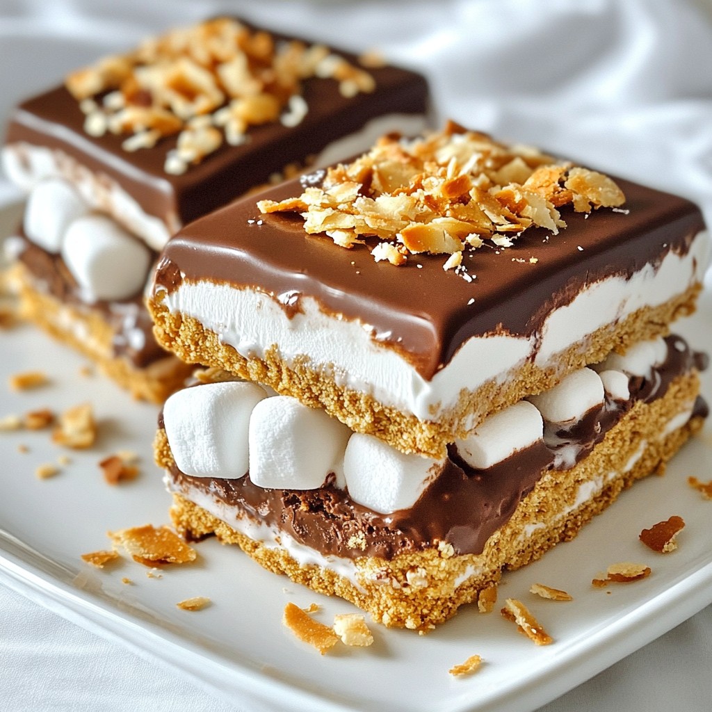 S’mores Ice Cream Sandwiches Delightful Summer Treat