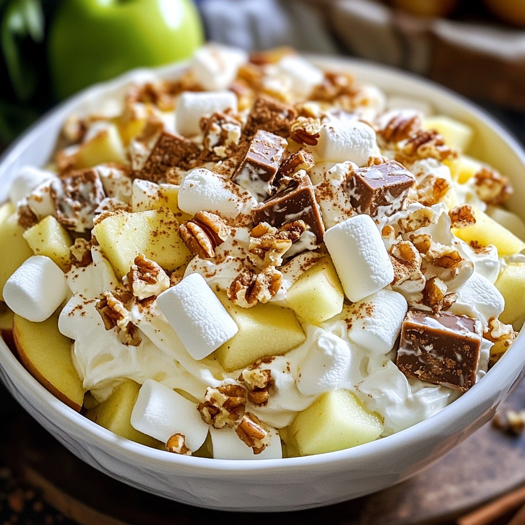 Snickers Apple Salad Tasty Treat for Any Occasion