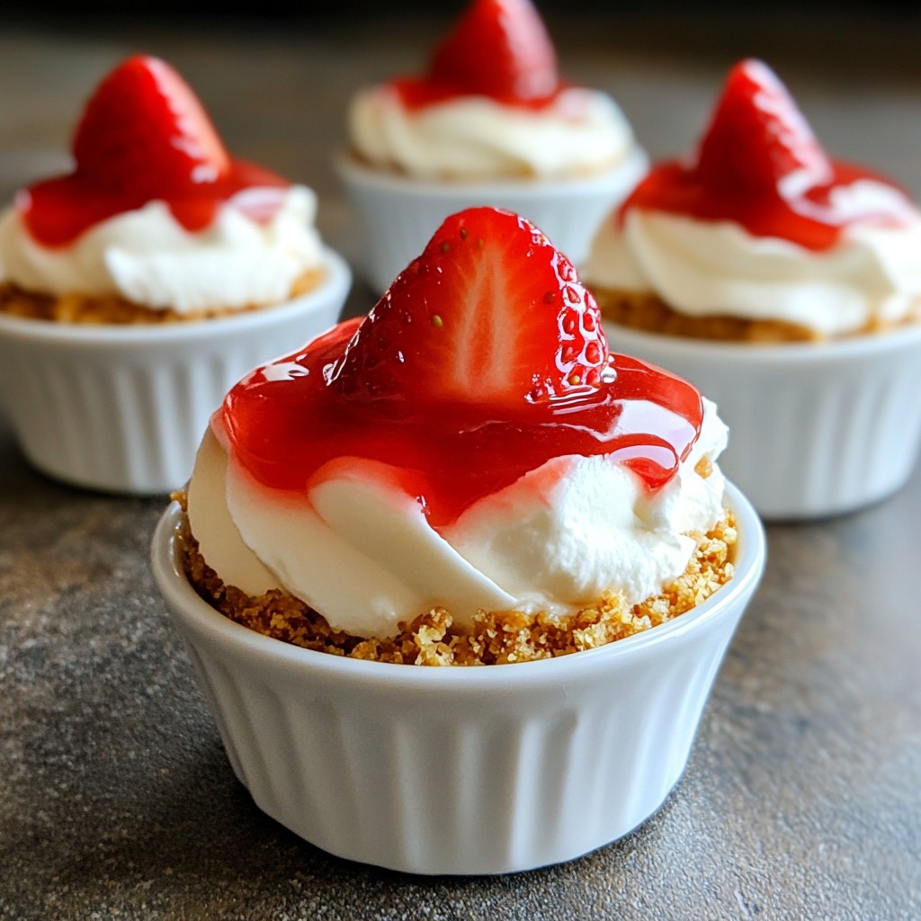 Strawberry Pretzel Dessert Cups Tasty and Easy Treat