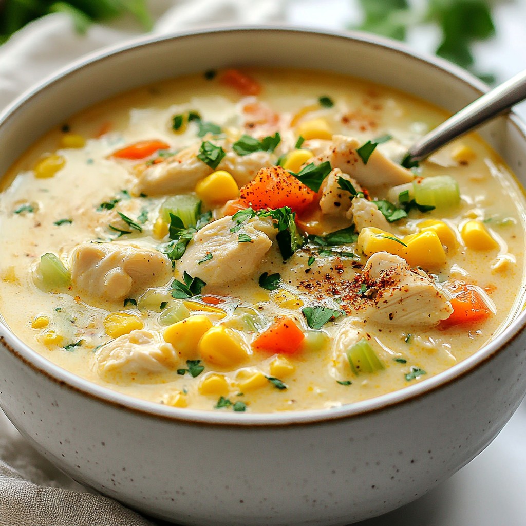 Creamy Cajun Chicken Soup Flavorful Comfort Bowl
