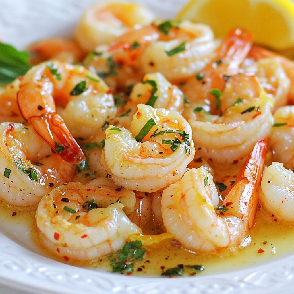 Buttery Garlic Herb Shrimp Delightful and Simple Dish