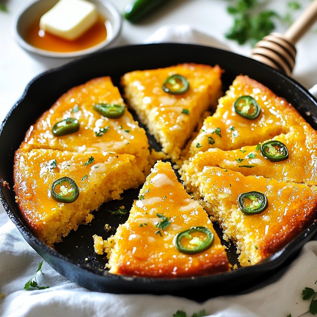 Cheddar Jalapeño Cornbread Flavorful and Easy Recipe